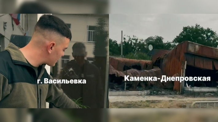 Юный пропагандист из Мелитополя устроил съемки по мотивам "дамбили Бамбас" (фото)