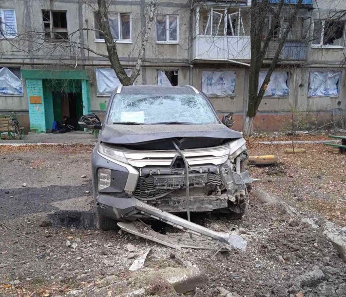 Украина выплатит компенсации мелитопольцам за поврежденные во время боевых действий автомобили