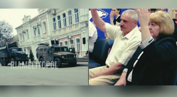 В Мелитополе еще один бывший украинский чиновник засветился в банде оккупационной власти (фото, видео)
