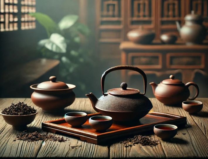 Китайский постферментированный чай Пуэр - тайны и преимущества