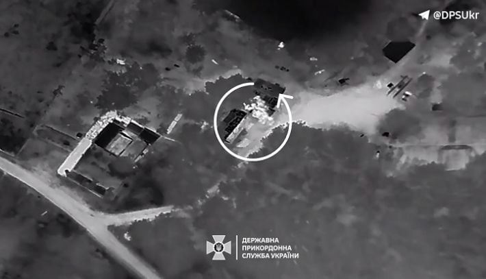 На Запорожском направлении пограничники уничтожили вражескую систему РЭБ (видео)