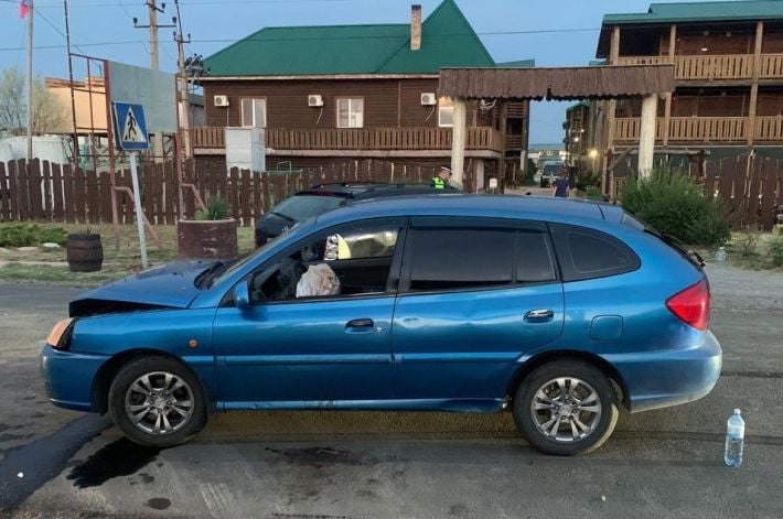 На Федотовой Косе в Кирилловке в аварии пострадал 3-летний ребенок (фото)