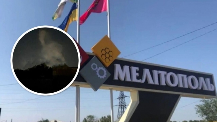 В оккупированном Мелитополе гремели взрывы – рашисты жаловались на атаку дронами (фото, видео)