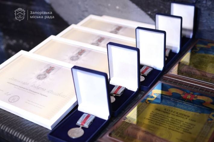 Запорожские медики получили награды в профессиональный день (фото)