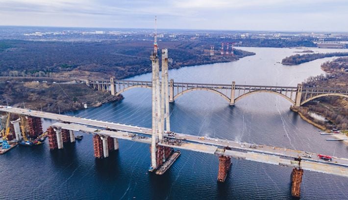 Будівництво мостів у Запоріжжі: скільки грошей повинні повернути турки