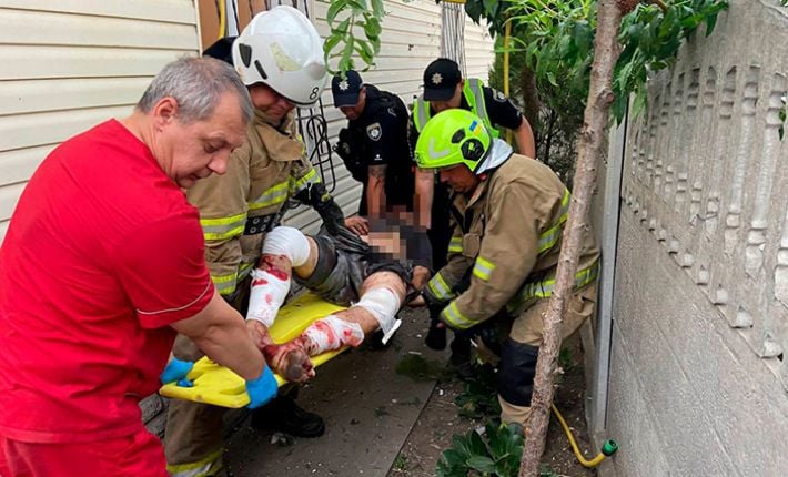 В Запорожье произошел взрыв в частном доме - ранен мужчина