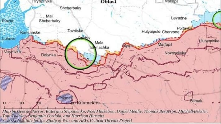 Оккупанты перебросили войска из Запорожской области на другое направление, - ISW