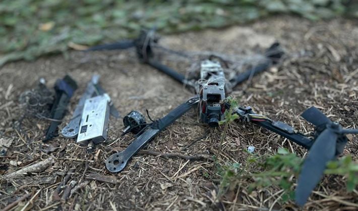 Запорожское направление: украинские пограничники сбили 20 российских ударных дронов (фото)