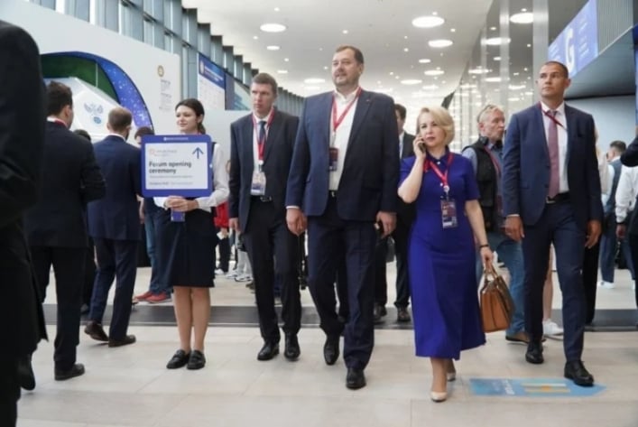 Балицький на форумі. фото тг-каналу гауляйтера