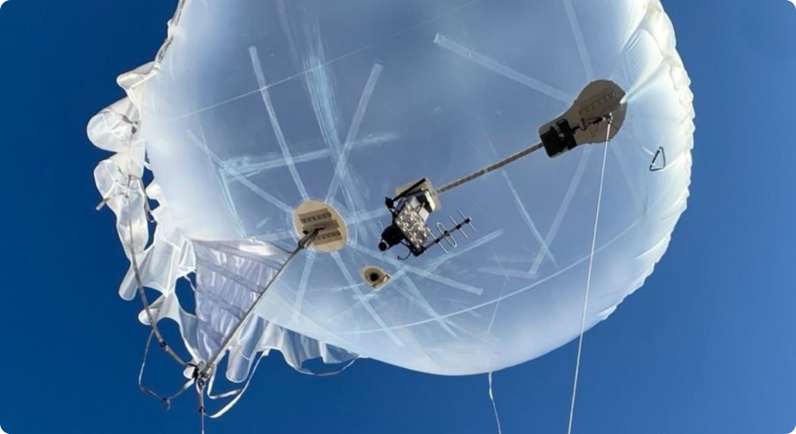 Украинский привязной аэростат Aerobavovna. Фото: Aerobavovna