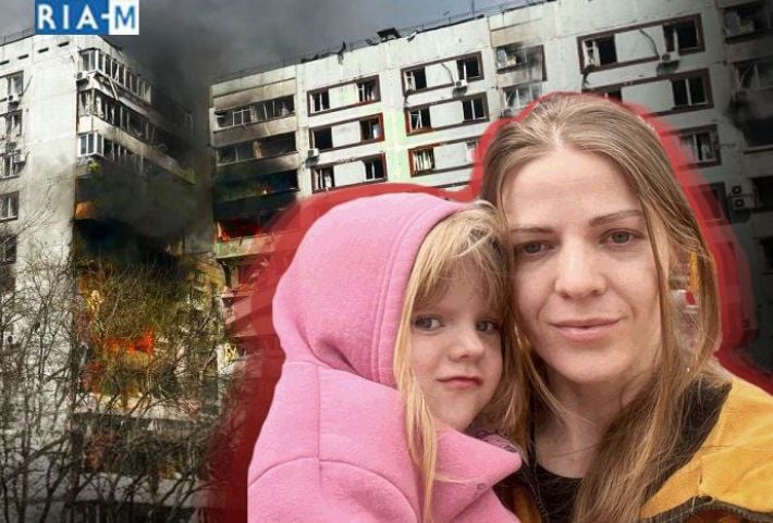 В Запорожье российская ракета разрушила квартиру, где жила семья из Мелитополя (видео, фото)