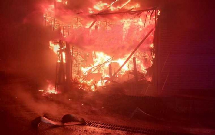 В Запорожской области во время пожара в доме погиб мужчина